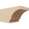 Ekena Millwork 6in. W x 6in. H x 12in. L Moab Woodgrain TimberThane Rafter Tail, Primed Tan RFTUR06X06X12MOARCPR - alternate 1